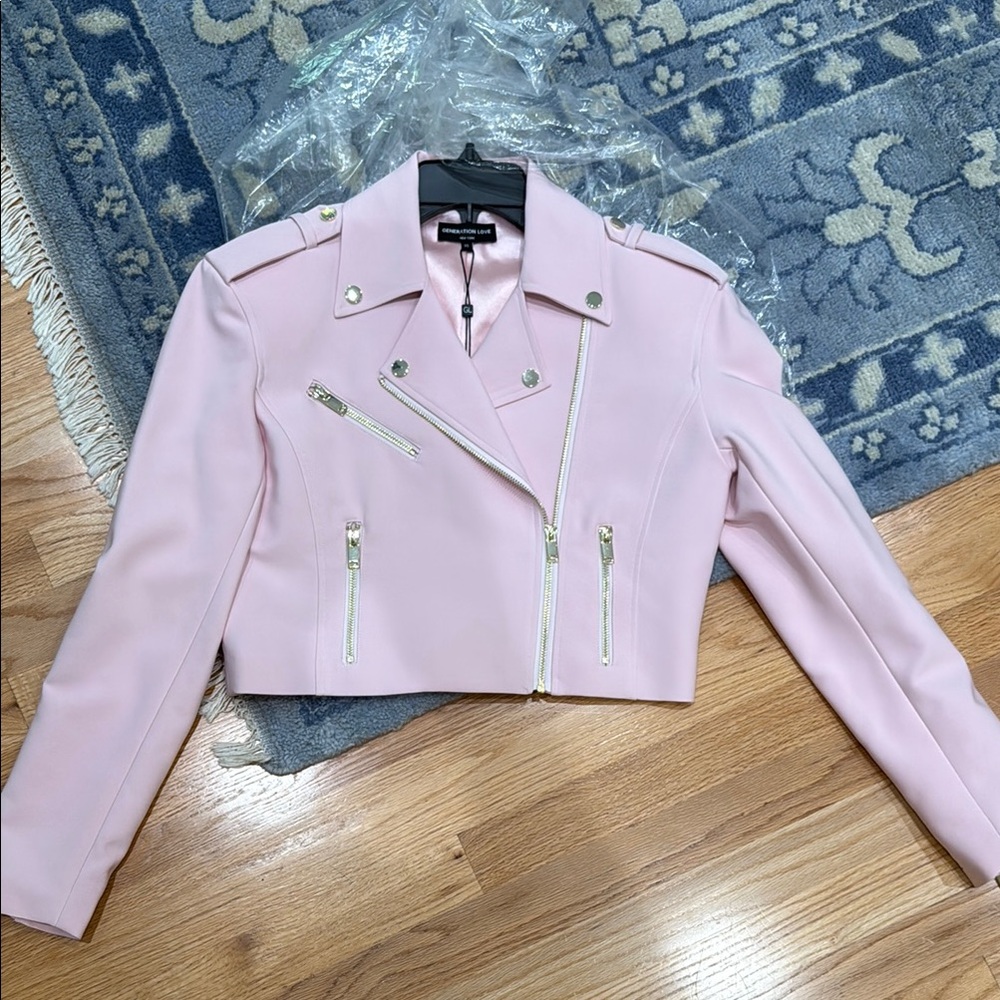 Generation Love Cosita Crepe Moto Ballet Pink XS